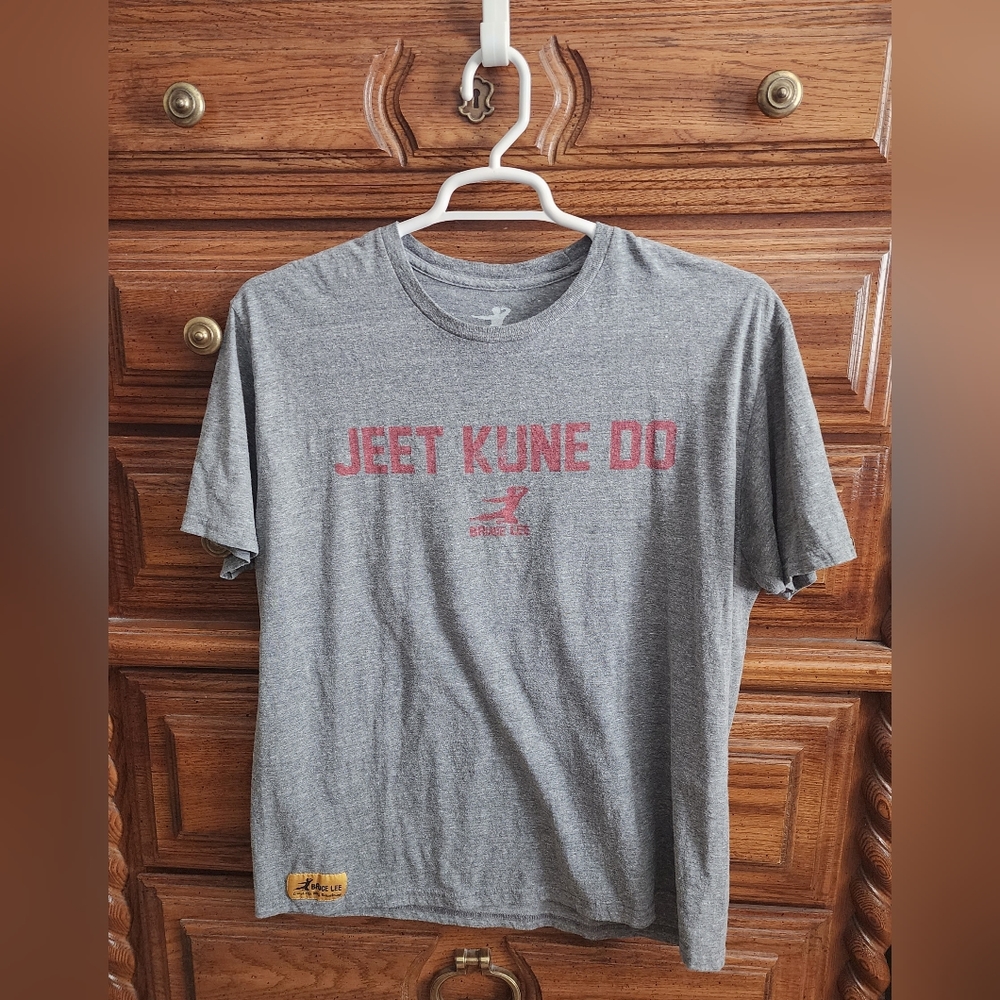 Bruce Lee gray tee mens sz XL